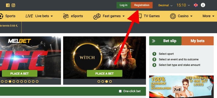 Melbet sportsbook